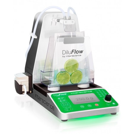 INTERSCIENCE DiluFlow Elite 5 kg, kétpumpás mikrobiológiai higító, adagoló
