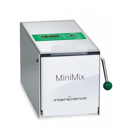 INTERSCIENCE MiniMix® P CC mikrobiológiai homogenizáló, max. 10g mintához, 5 - 80 ml kapacitással