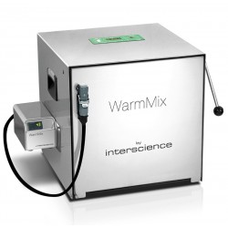 INTERSCIENCE JumboMix WarmMix CC fűthető mikrobiológiai homogenizáló, max. 400g mintához, 200 - 3750 ml kapacitással